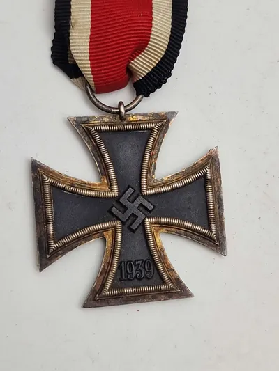 Originalt tysk Eisernes kreuz med fremstiller