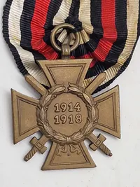 Originalt ww1/ww2 Hindenburg kreuz