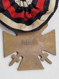 Originalt ww1/ww2 Hindenburg kreuz
