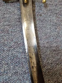 Original Dansk officerssabel ca. år 1801
