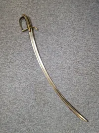 Original Dansk officerssabel ca. år 1801