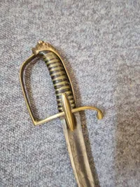 Original Dansk officerssabel ca. år 1801