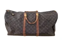 Klassisk Louis Vuitton-rejsetaske i modellen Keepall 60