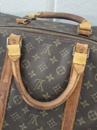 Klassisk Louis Vuitton-rejsetaske i modellen Keepall 60