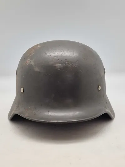Original tysk ww2 M40 stålhjelm med CF indmad