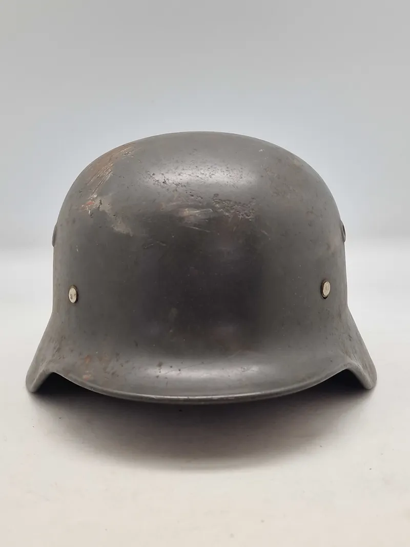 Original tysk ww2 M40 stålhjelm med CF indmad