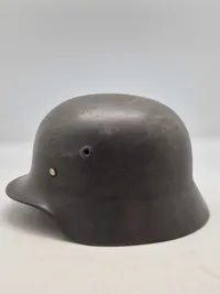 Original tysk ww2 M40 stålhjelm med CF indmad