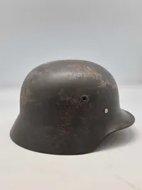 Original tysk ww2 M40 stålhjelm med CF indmad