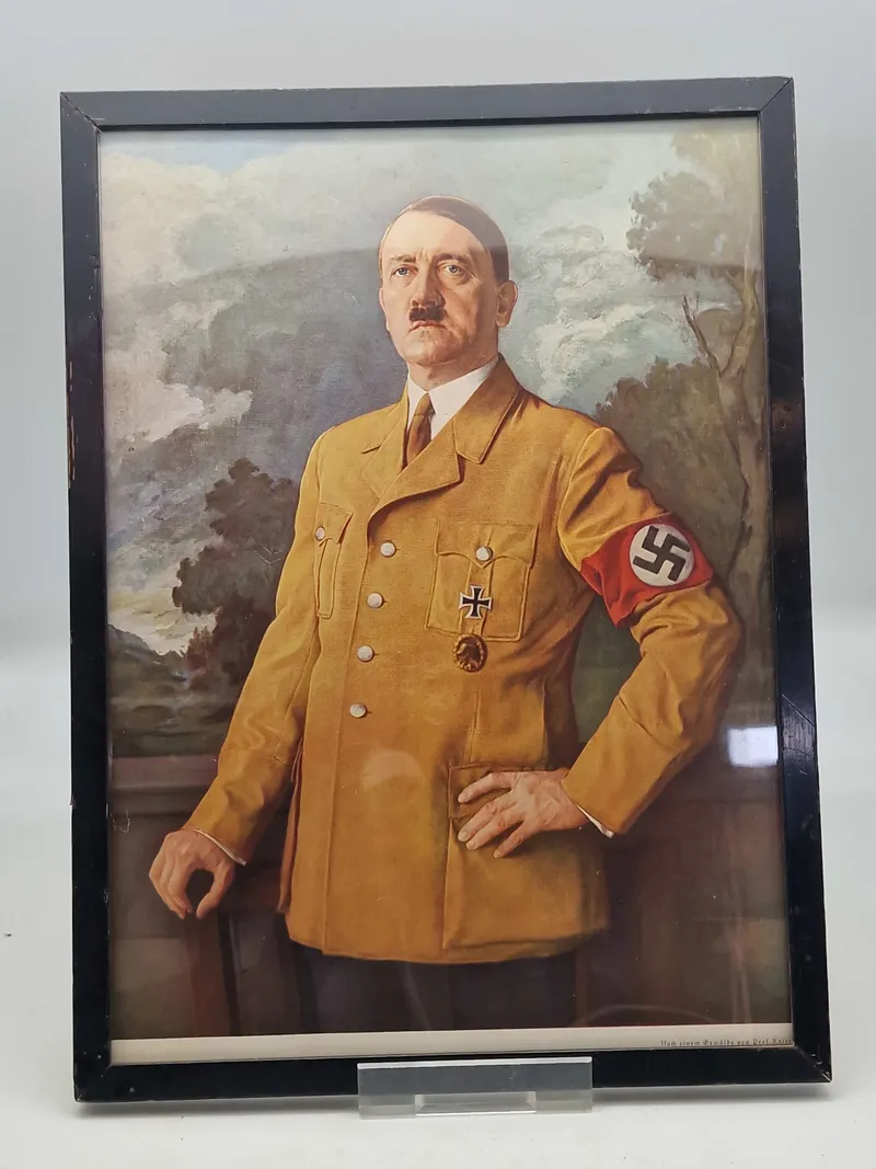 Originalt WW2 billede  af Adolf Hitler