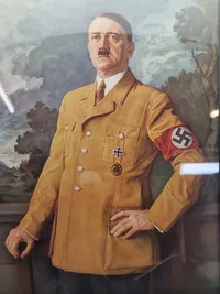 Originalt WW2 billede  af Adolf Hitler