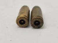 Originale eksercerpatroner (9 mm) PJJ kodede, hvilke vil sige at de er lavet under tysk kommando i dk under krigen