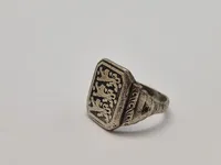 Original dansk national fingerring - sølv fra omkring ww2