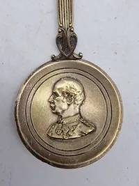 Original Kong Frederik VII jubilæums ske