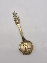 Original Kong Frederik VII jubilæums ske