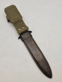 Original M/62 skyttegravskniv.