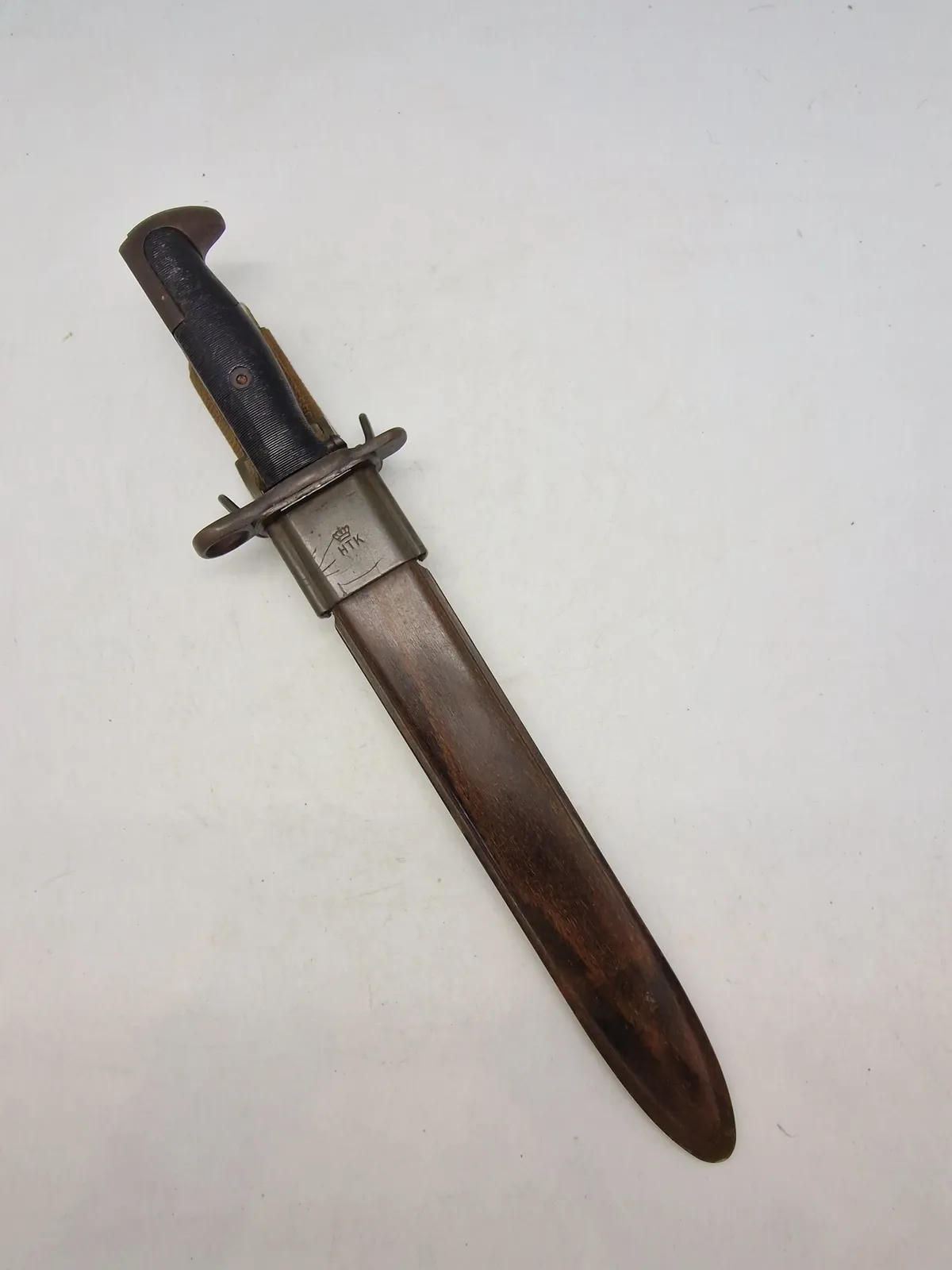 Original bajonet for M1 Garand ww2 (Skede efter HTK stemplet)