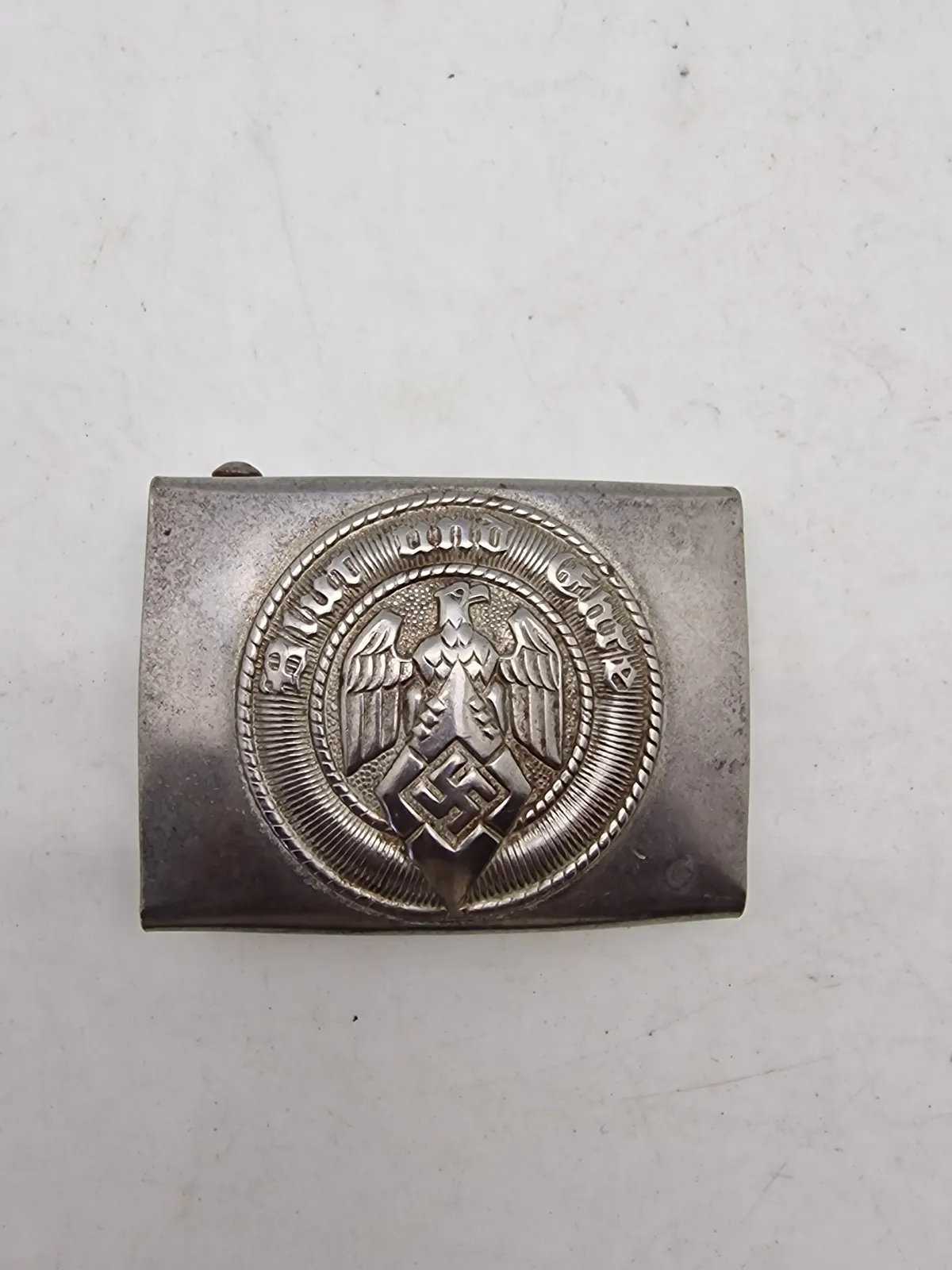 Originalt HitlerJugend bæltespænde med fremstiller
