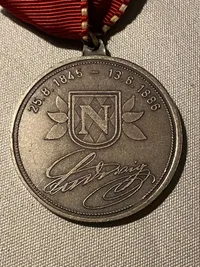 Original medalje  - Ludwig II Sektkellerei Nymphenburg (jubilæum)