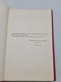 Reglement for raketstyr