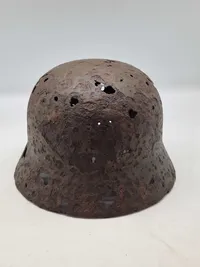 Original tysk ww2 hjelm fra fronten