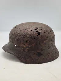Original tysk ww2 hjelm fra fronten