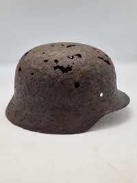 Original tysk ww2 hjelm fra fronten