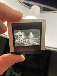 Sjælden original samling tyske lysbilleder til undervisning om det 3 rige