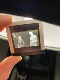Sjælden original samling tyske lysbilleder til undervisning om det 3 rige