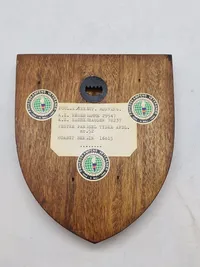 Originalt skjold - Frihedskampens veteraner