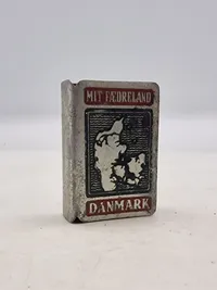 Tændstiksæske holder - Danmark mit fædreland