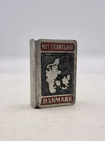 Tændstiksæske holder - Danmark mit fædreland