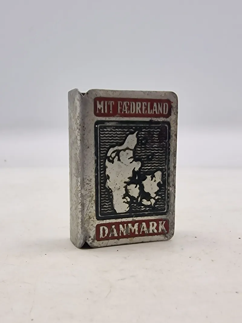 Tændstiksæske holder - Danmark mit fædreland