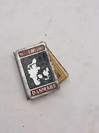 Tændstiksæske holder - Danmark mit fædreland