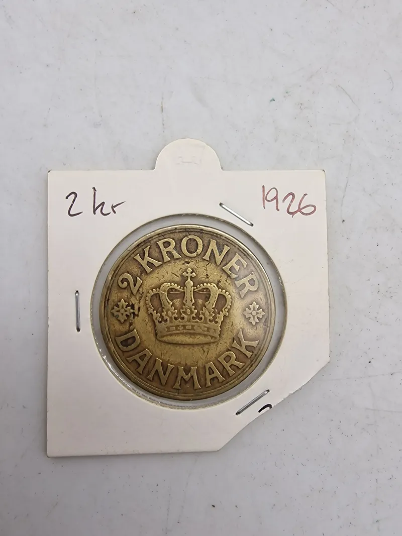 Original dansk 2 krone - 1926