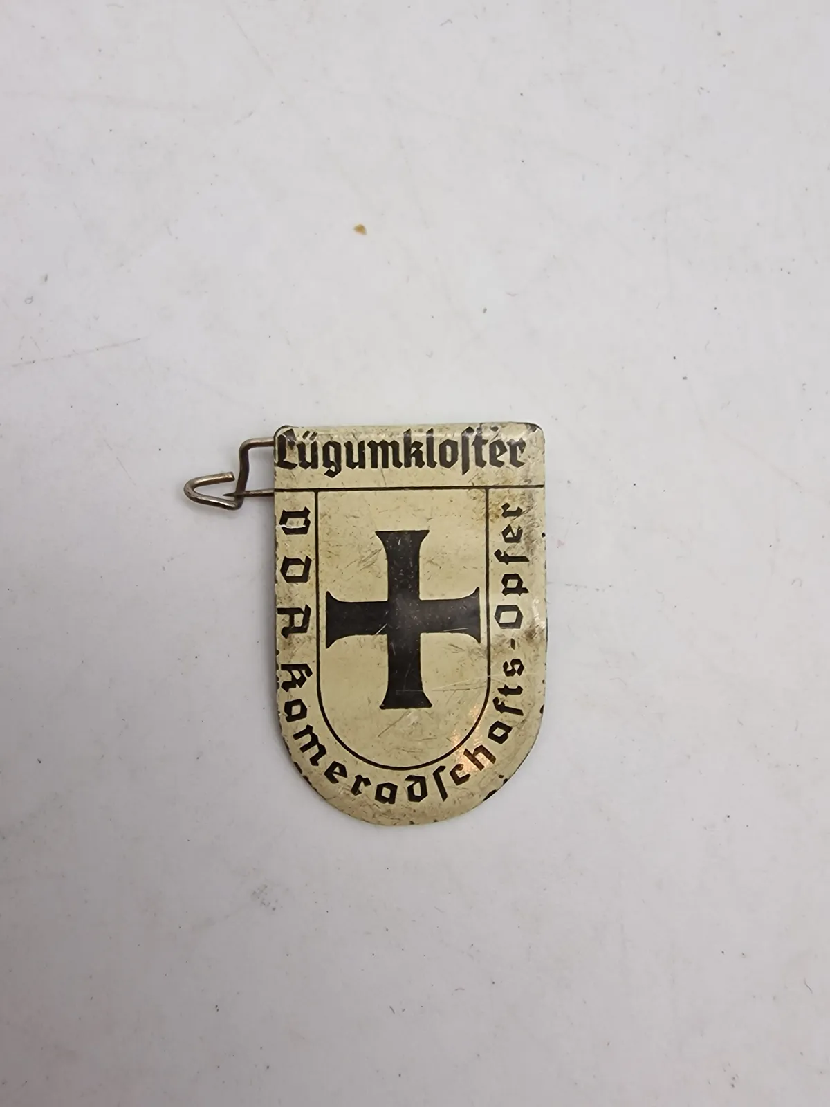 Originalt tysk dagsmærke - Løgumkloster - ww2