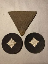 Originale tyske stofmærker - ww2