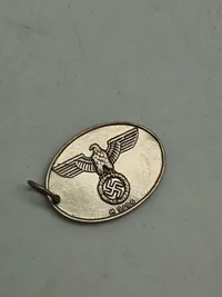 Gestapo id disk - efterkrigs