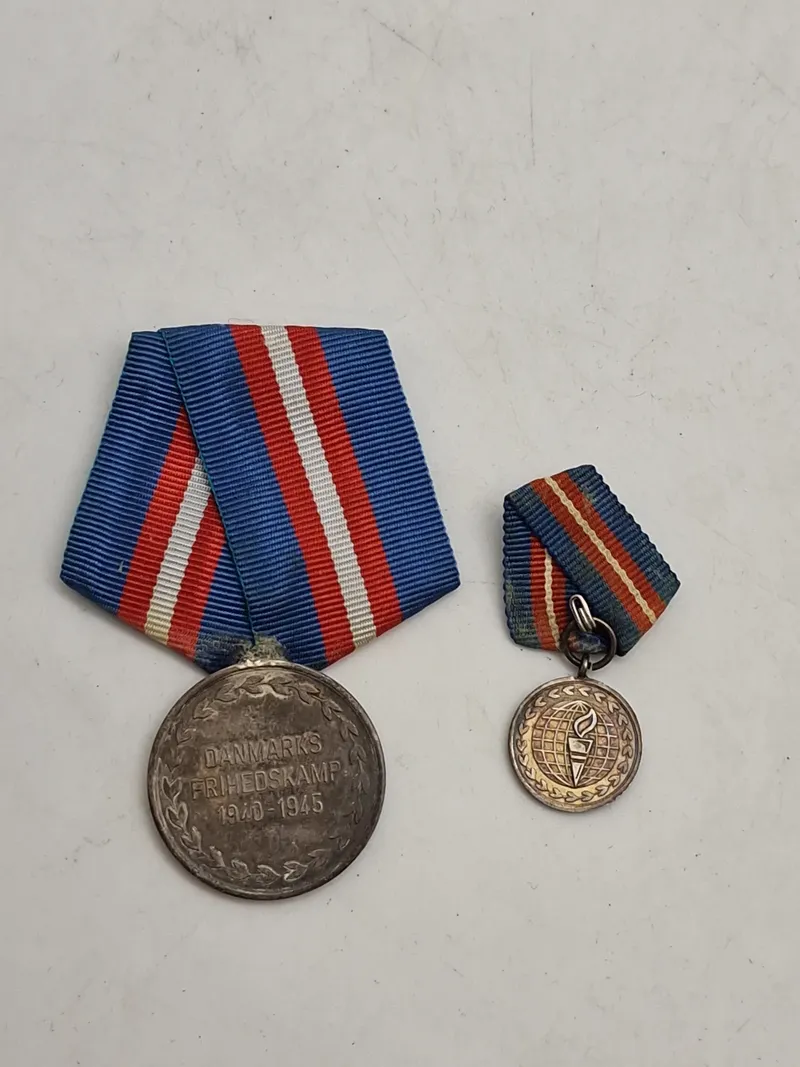 Originale medaljer - modstandsbevægelsen