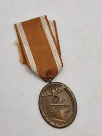 Original Tysk vestvold medalje