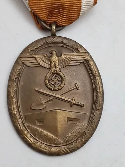 Original Tysk vestvold medalje