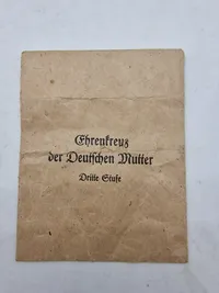 Original posse til moderkors 3 klasse ww2