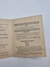 Fortroligt Royal Airforce folder WW2