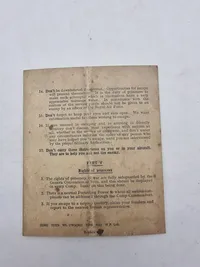 Fortroligt Royal Airforce folder WW2