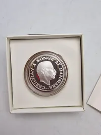 Original sølv mindemønt 1945-1995, 31 gram sølv