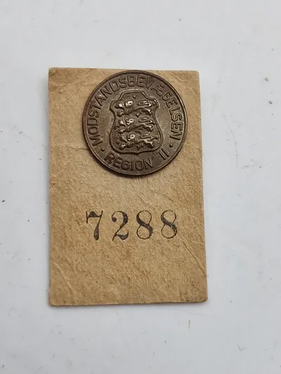 Modstandsbevægelse pin, på original ark