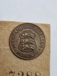 Modstandsbevægelse pin, på original ark