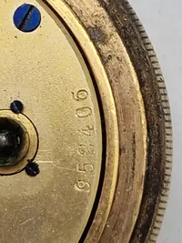Stort tungt Amerikansk lommeur,