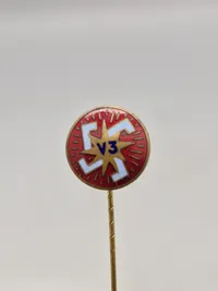 Anti nazistisk  V3 pin sjælden