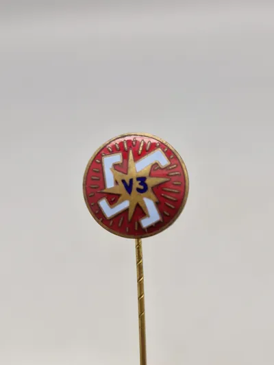 Anti nazistisk  V3 pin sjælden