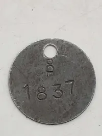 Original Sjælden ID brik Korps Ågesen